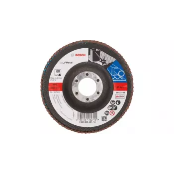 Bosch X571 Best for Metal atloku disks, 115 mm x 22,23 mm, cirkonija alumīnija oksīds, graudainība 40, konisks, 80 m/s, 13 300 RPM, tēraudam un nerūsējošajam tēraudam 2608607336