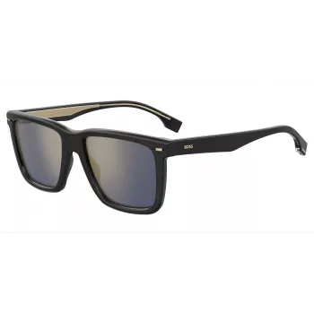 BOSS BOSS1317S807 Saulesbrilles Vīriešiem Taisnstūra Acetāta Rāmis UV400