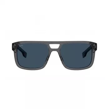 BOSS BOSS1648SKB7 Saulesbrilles Havana Brūnas Kvadrātveida Acetāts Vīriešiem