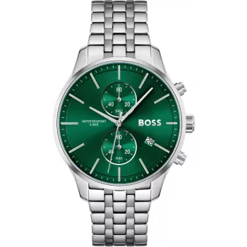 BOSS Skymaster hronogrāfa pulkstenis 1513975 42mm Nerūsējošais tērauds Zils ciparnīca