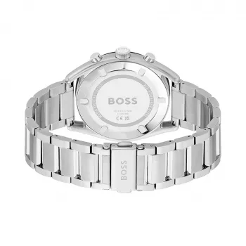 BOSS Skymaster hronogrāfa pulkstenis 1514093 44mm Nerūsējošais tērauds Zils ciparnīca