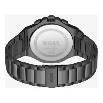 BOSS Vīriešu Pulkstenis 1514090 45mm Nerūsējošā Tērauda Hronogrāfs
