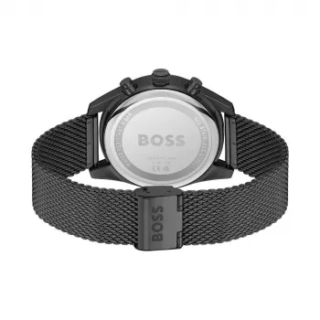BOSS vīriešu pulkstenis 1514150 (44 mm) — zils ciparnīca, nerūsējošais tērauds