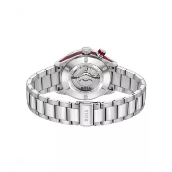 BOSS vīriešu pulkstenis 1514179 42mm nerūsējošais tērauds zils ciparnīca hronogrāfs