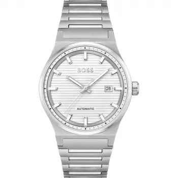 BOSS vīriešu pulkstenis 1514186 41mm nerūsējošais tērauds zils ciparnīca hronogrāfs