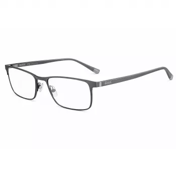 BOSS Saulesbrilles BOSS0967ITSFR Vīriešu Kvadrātveida Acetāta Rāmis UV400 Pelēkas Lēcas 56/18/145 mm
