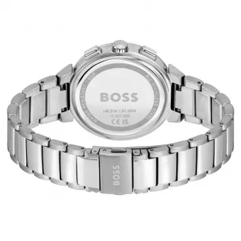BOSS Women's 1502676 Quartz Watch 37mm Stainless Steel Silver/Rose Gold