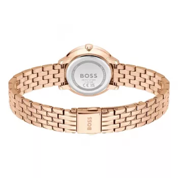 BOSS Women's 1502820 Pulkstenis 28mm Nerūsējošā Tērauda Siets Sudrabs