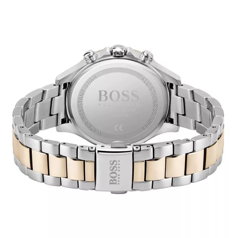 BOSS sieviešu pulkstenis 1502564 38mm nerūsējošā tērauda sieta aproce sudraba