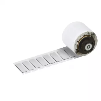 BRADY M710 etiķešu rullis M7-1-7593-SL - 31.75x25.4mm balts poliesters