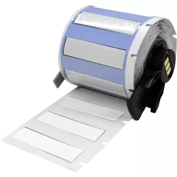 BRADY PermaSleeve termosarūkošās vadu marķēšanas uzmavas, 3:1, baltas, 4.75 mm līdz 1.57 mm, BMP21-PLUS/M210/M211, 2.13 m