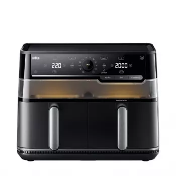 Braun Air Fryer TD5073IBK - 5,5L digitālais fritieris, 1700W, melns