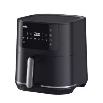 Braun MultiFry 5 HF 5034I Karstā gaisa fritieris, 6 L, Melns, Digitāls skārienekrāns