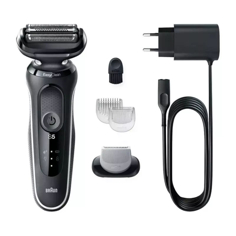 Braun Series 5 51-W1600S elektriskais skuveklis, melnā krāsā