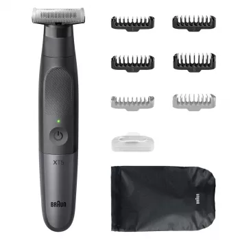 Braun Series X XT5200 hibrīdtrimmeris un skuveklis, melns