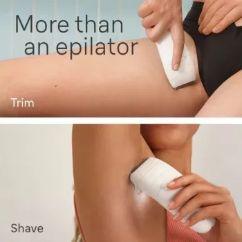 Braun Silk-épil 5-041 Dry Epilator ar 28 MicroGrip pincetēm, SensoSmart, Smartlight, balts/rozā
