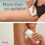 Braun Silk-épil 5-041 Dry Epilator ar 28 MicroGrip pincetēm, SensoSmart, Smartlight, balts/rozā