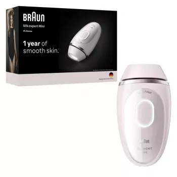 Braun Silk-expert PL1000 Gaismas matu noņēmējs Intense Pulsed Light (IPL) Rozā, Balts