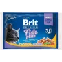 BRIT Premium Cat Fish Plate mitrā kaķu barība 4x100g