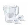 Brita Style Essential+ ūdens filtra krūze ar 2 MaxtraPro PP kasetnēm (2,4 L, balta)