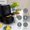 Brock AFD 3502 BK karstā gaisa friteris 3,5L 1200W melns