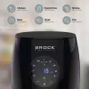 Brock AFD 3502 BK karstā gaisa friteris 3,5L 1200W melns