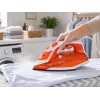 Brock BSI 5503 OR tvaika gludeklis 2600W keramikas pēdiņa oranžs