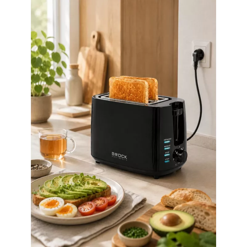 Brock BT 1005 BK maizes grauzdētājs 800W, melns