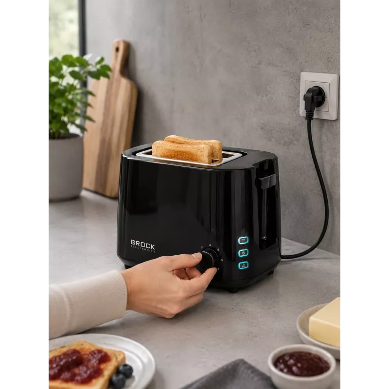 Brock BT 1005 BK maizes grauzdētājs 800W, melns