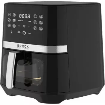 Brock DAF 6501 G karstā gaisa friteris 6,5L 1800W pelēks