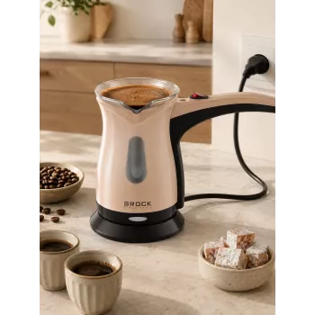 Brock ECP 106 turku kafijas vārītājs 0,5L 500W krēmkrāsā/melns