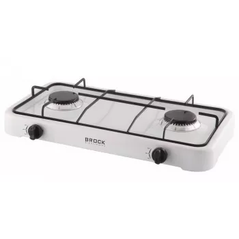 Brock GS 002 W Sviestmaižu gatavotājs, 750 W, ar nepiedegošām trīsstūrveida plāksnēm, balts
