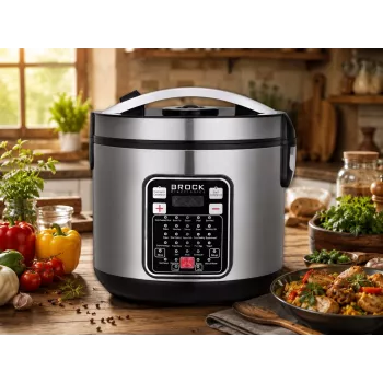 Brock MC 3203 multivāra katls 5L 900W melns/nerūsējošais tērauds