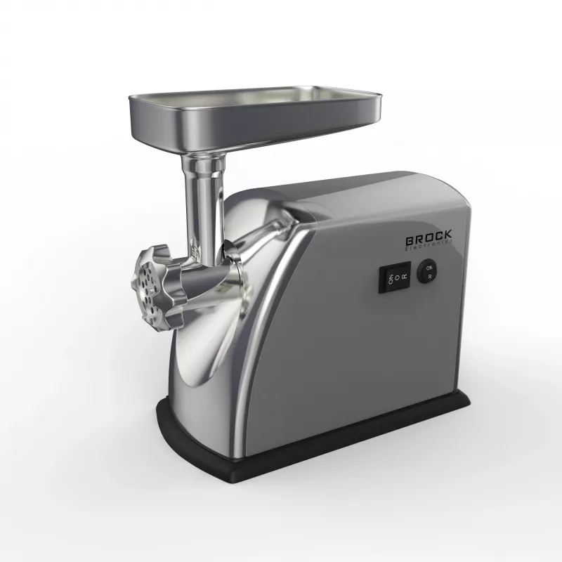 Brock MG 1601 SS gaļas maļamā mašīna 1400W, sarkana/tērauda