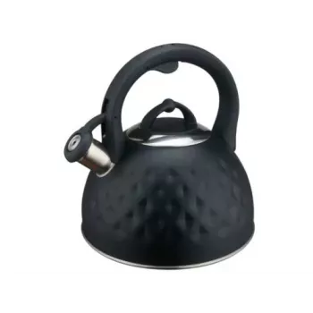Brock MWK 002 BK La Cuisinette tējkanna 2,7L melna/nerūsējošais tērauds