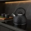 Brock MWK 003 BK La Cuisinette elektriskā tējkanna 2,5 L 2200 W melna/nerūsējošais tērauds