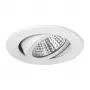 Brumberg 12353073 DAMITA Apaļš LED Griestu Prožektors 6W 3000K Balts IP65 Grozāms