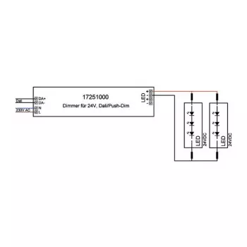 Brumberg 17251000 LED Driver DALI 80W 24V Balts | ITworkshop.lv