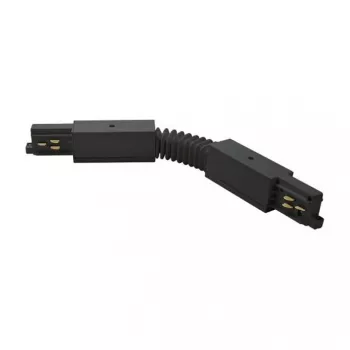 Brumberg 87131080 Elastīgais 3 fāžu sliežu savienotājs, melns