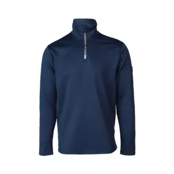 Brunotti Heros Fleece vīriešu rāvējslēdzēja džemperis XXL Night Blue