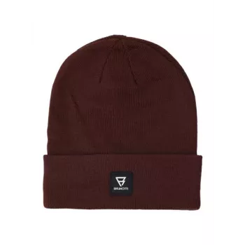 Brunotti Tignes 2.0 Unisex Beanie Cepure - Tumši sarkana - Viens izmērs
