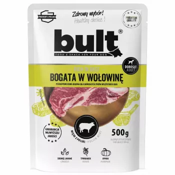 BULT Beef Pâté mitrais suņu ēdiens 500g