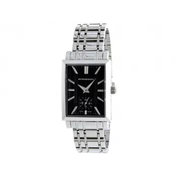 Burberry BU1321 Sieviešu kvarca pulkstenis 24mm nerūsējošais tērauds sudraba ciparnīca