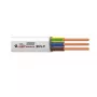 BVV-P Flat Installation Cable 3x1.0 mm² White 100m