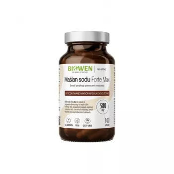 BWN BIOWEN Sodium Butyrate 580 mg – uztura bagātinātājs cilvēkiem – 100 kapsulas