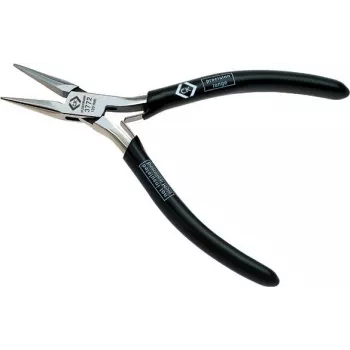 C.K Tools T3772 precīzijas smailknaibles ar taisnām spīlēm 120 mm, spoguļpulētas, kārbas savienojums