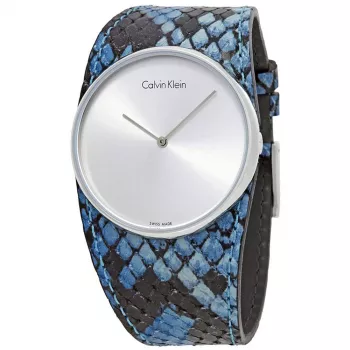Calvin Klein sieviešu pulkstenis K5V231V6 39mm nerūsējošais tērauds sudrabs