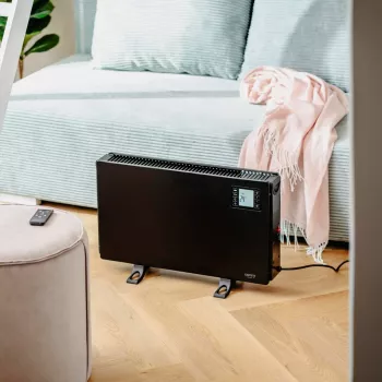 CAMRY CR 7739B 2000W konvektora sildītājs ar LCD displeju un tālvadības pulti, balts