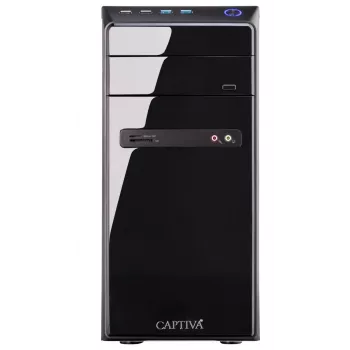 Captiva PC Power Starter I98-575 spēļu galddators (Intel Core i5-14400, 8GB RAM, 1TB SSD, GeForce RTX 3050, Windows 11 Home)