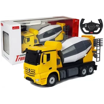 Vadāma automašīna Mercedes-Benz Arocs Rastar 1:14 Dzeltena
